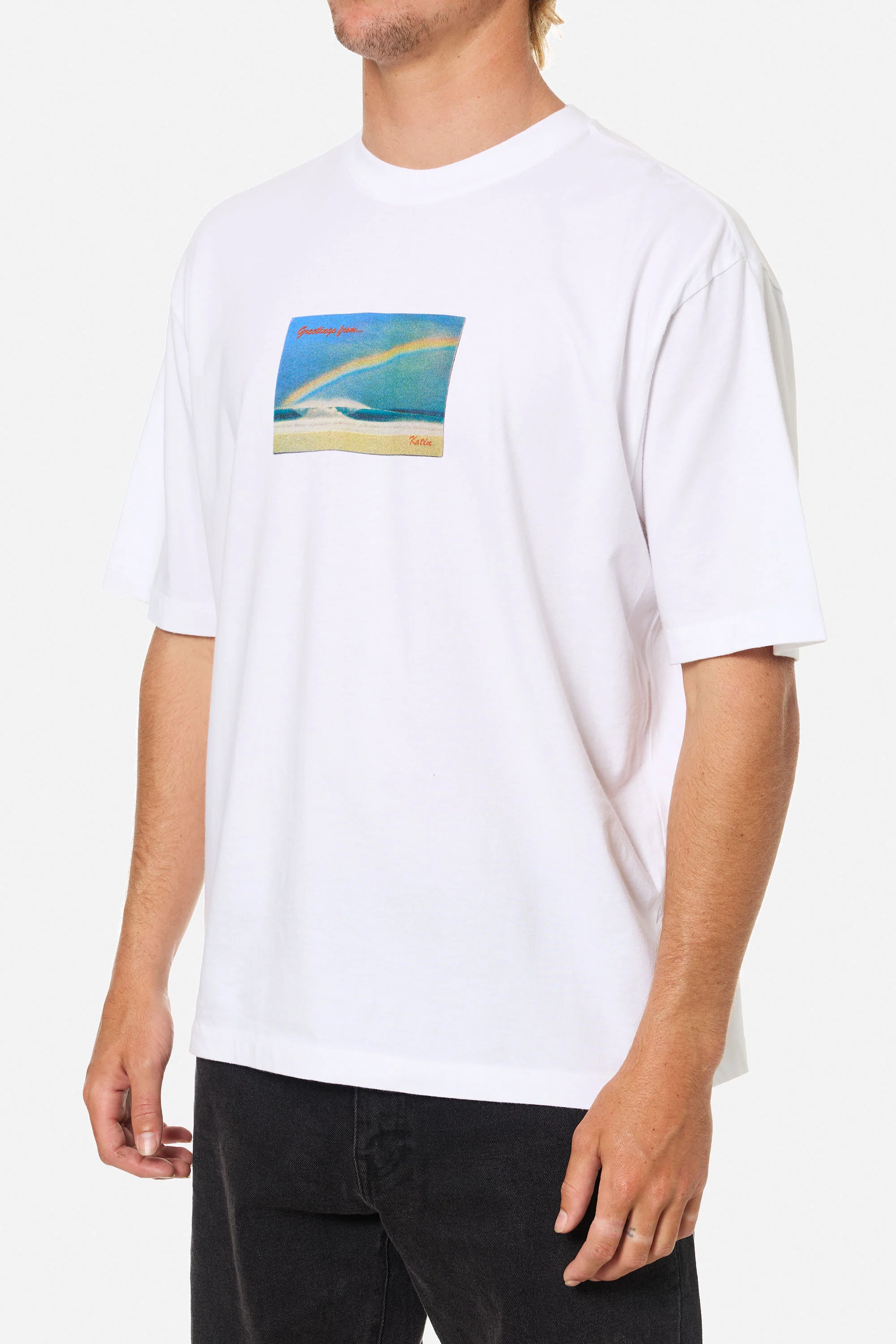 GREETINGS BOX FIT TEE - Image 7